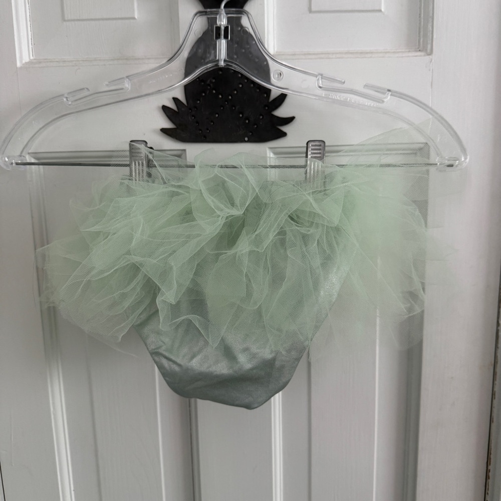 Charming Mint Green Swim Diaper Cover for Kids - Picture 3 of 4